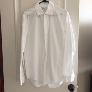 White button down dress shirt